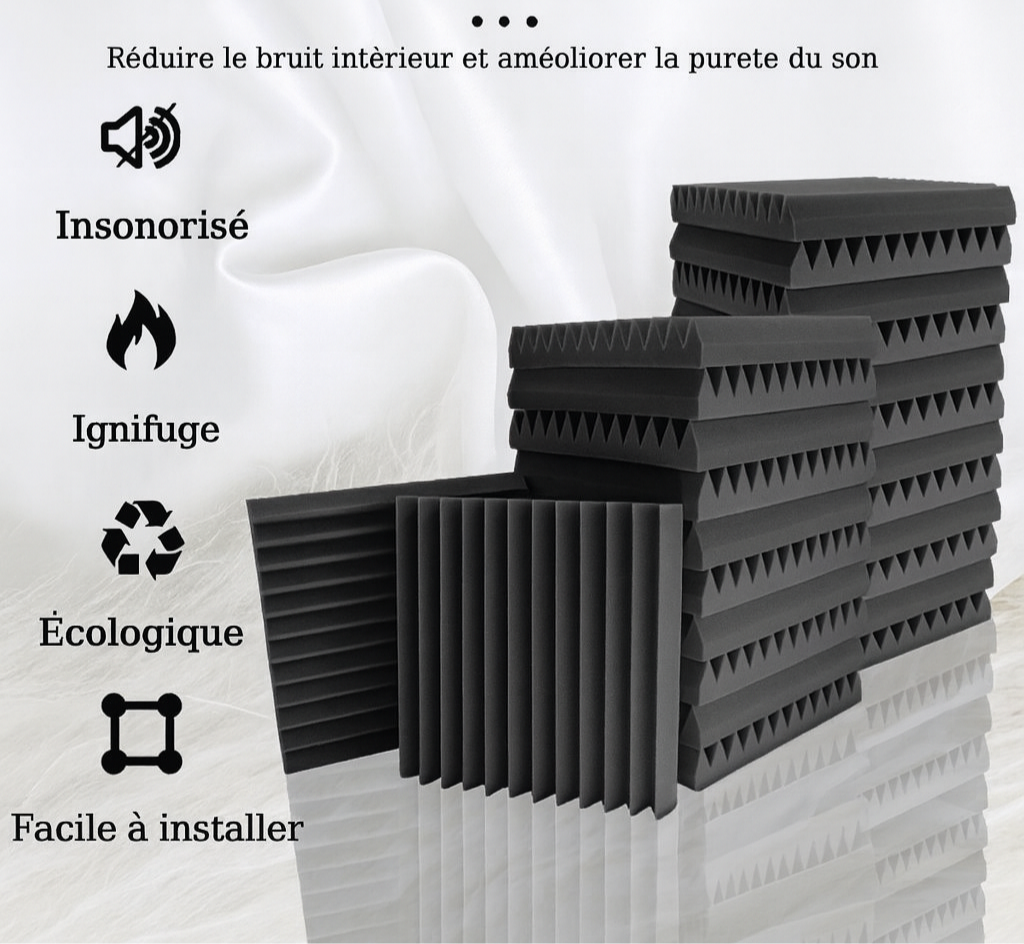 Panneau acoustique mural design