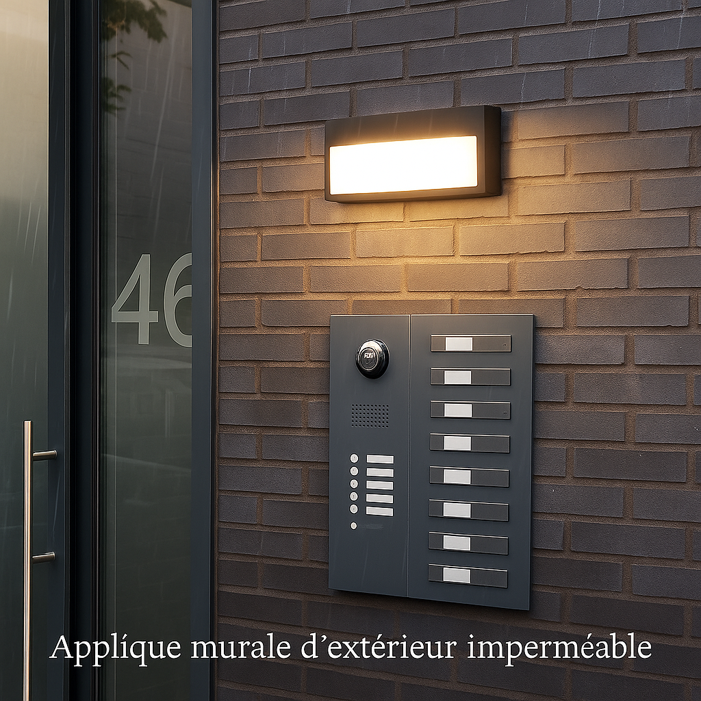 Lumière extérieure murale