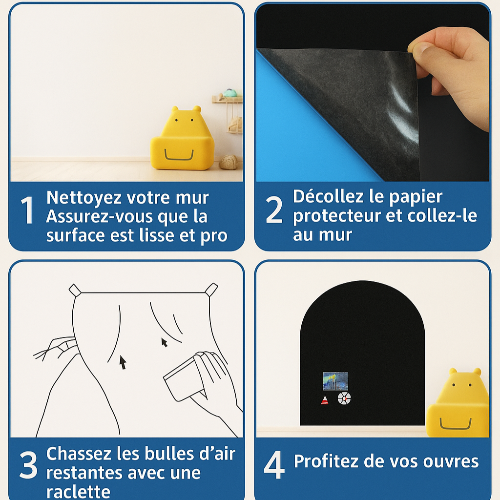 Décoration murale magnétique