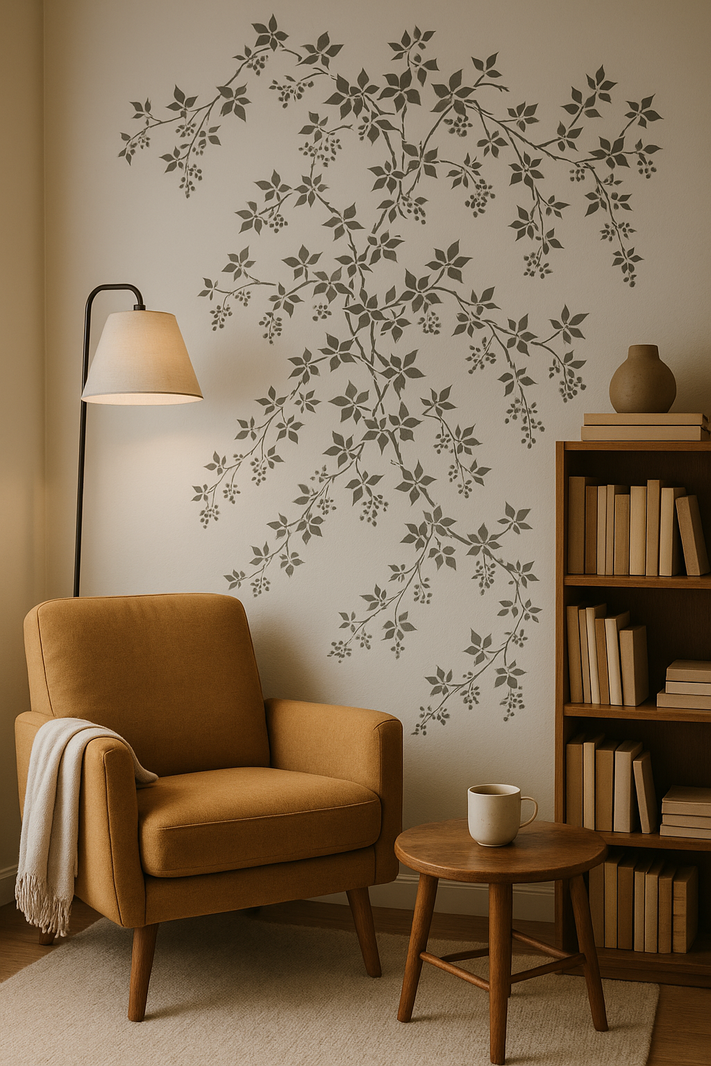 Pochoir décoration murale