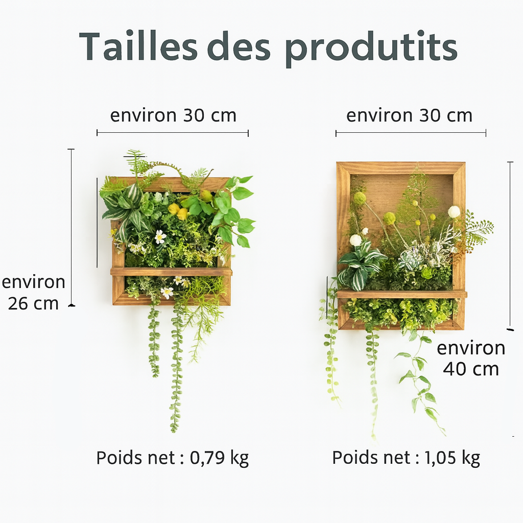 Décoration murale plantes