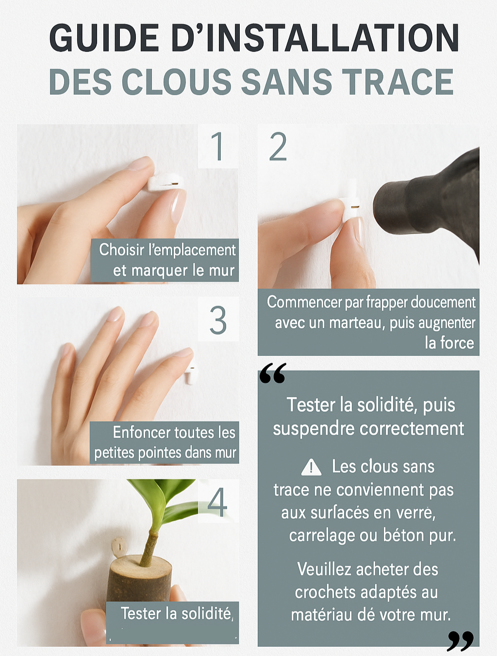 Décoration murale plantes