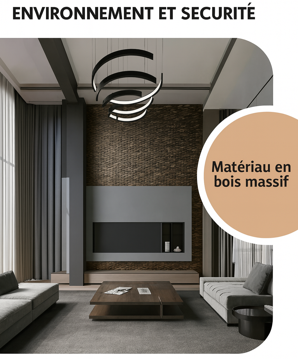 Panneau bois mural décoratif