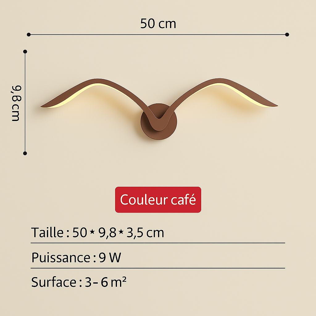 Oiseaux décoration murale