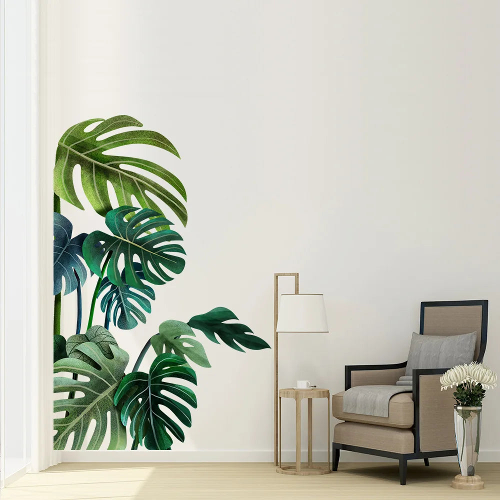 Décoration murale feuille