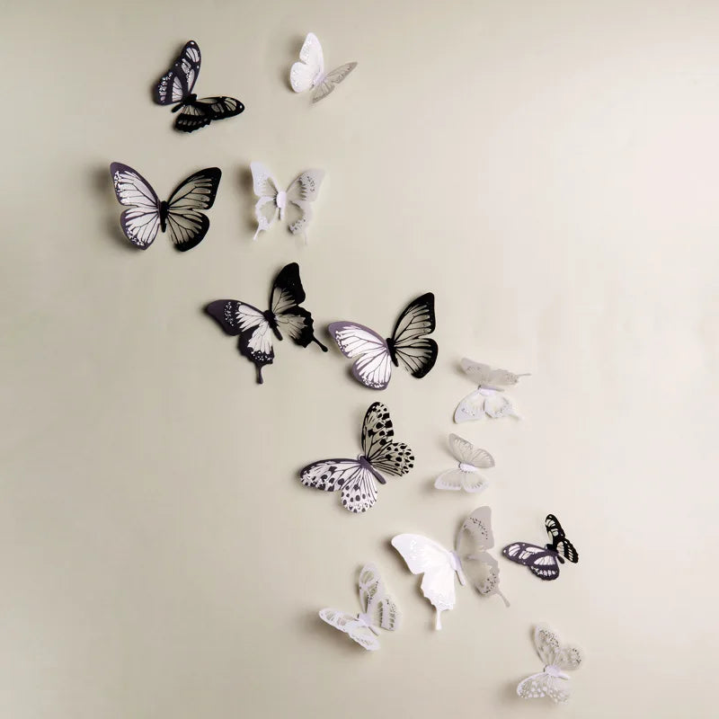 Décoration murale papillon en relief