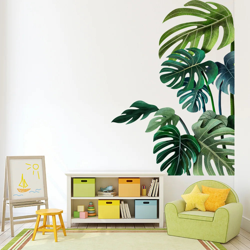 Décoration murale feuille