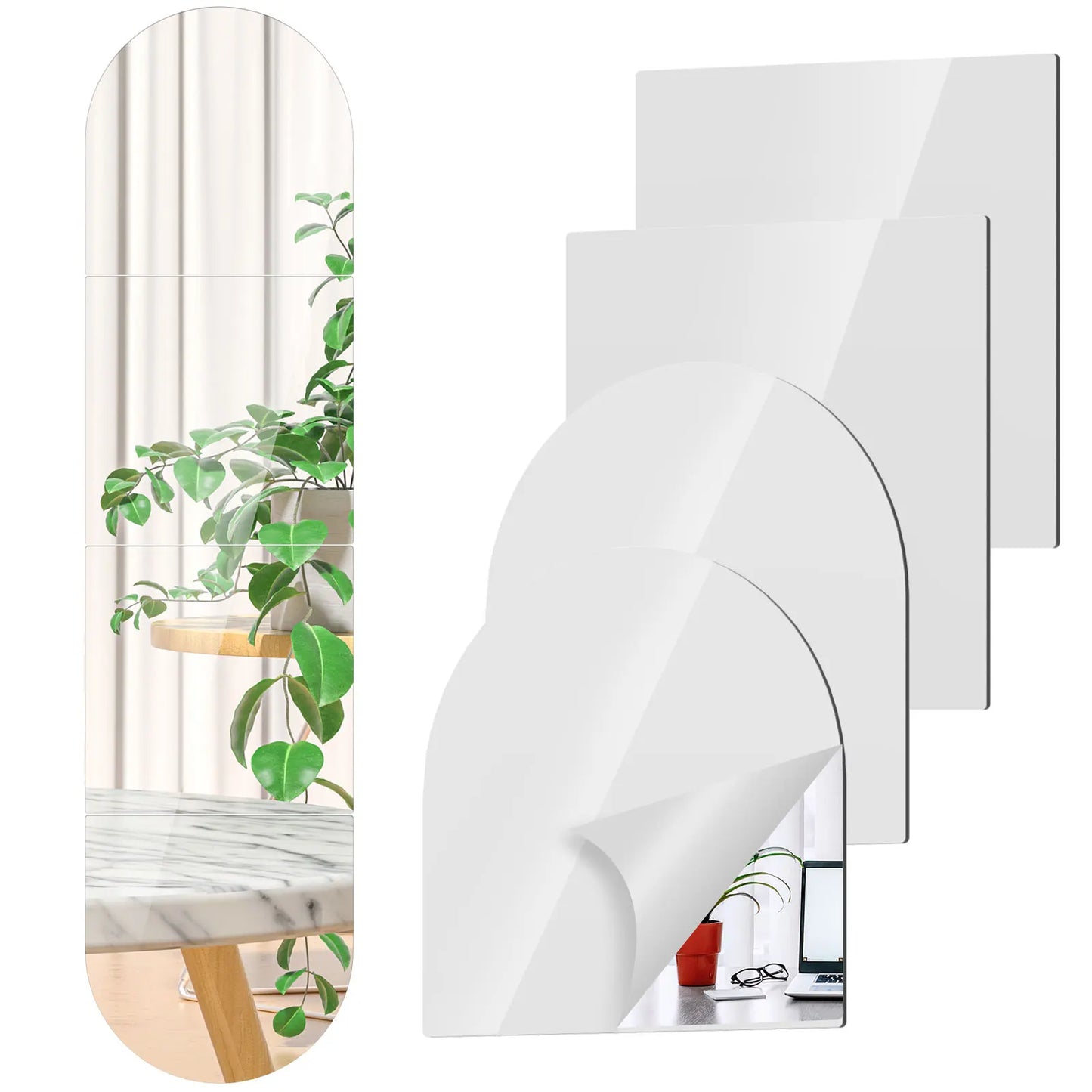 Grand miroir décoratif