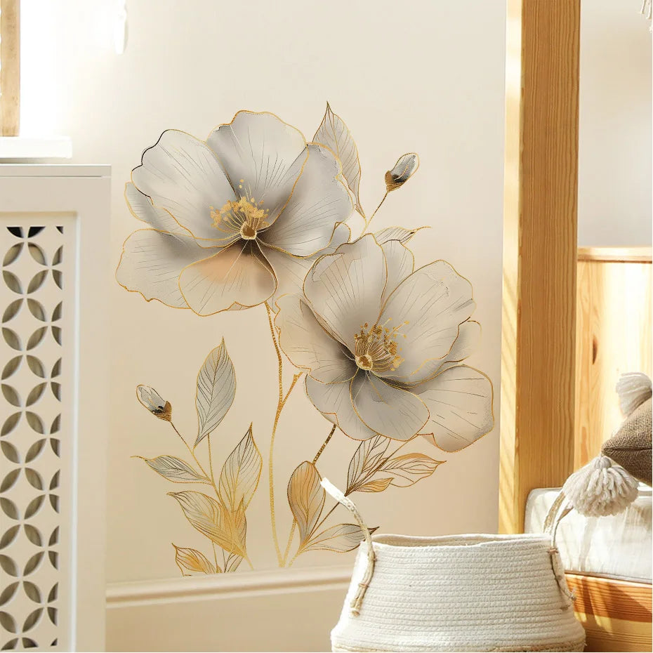 Fleur murale décorative
