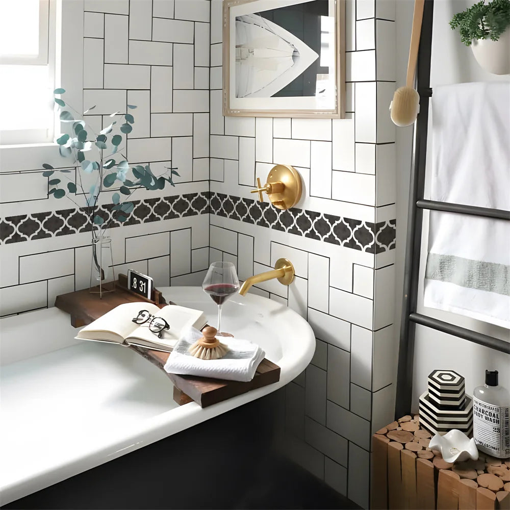 Décoration murale salle de bain