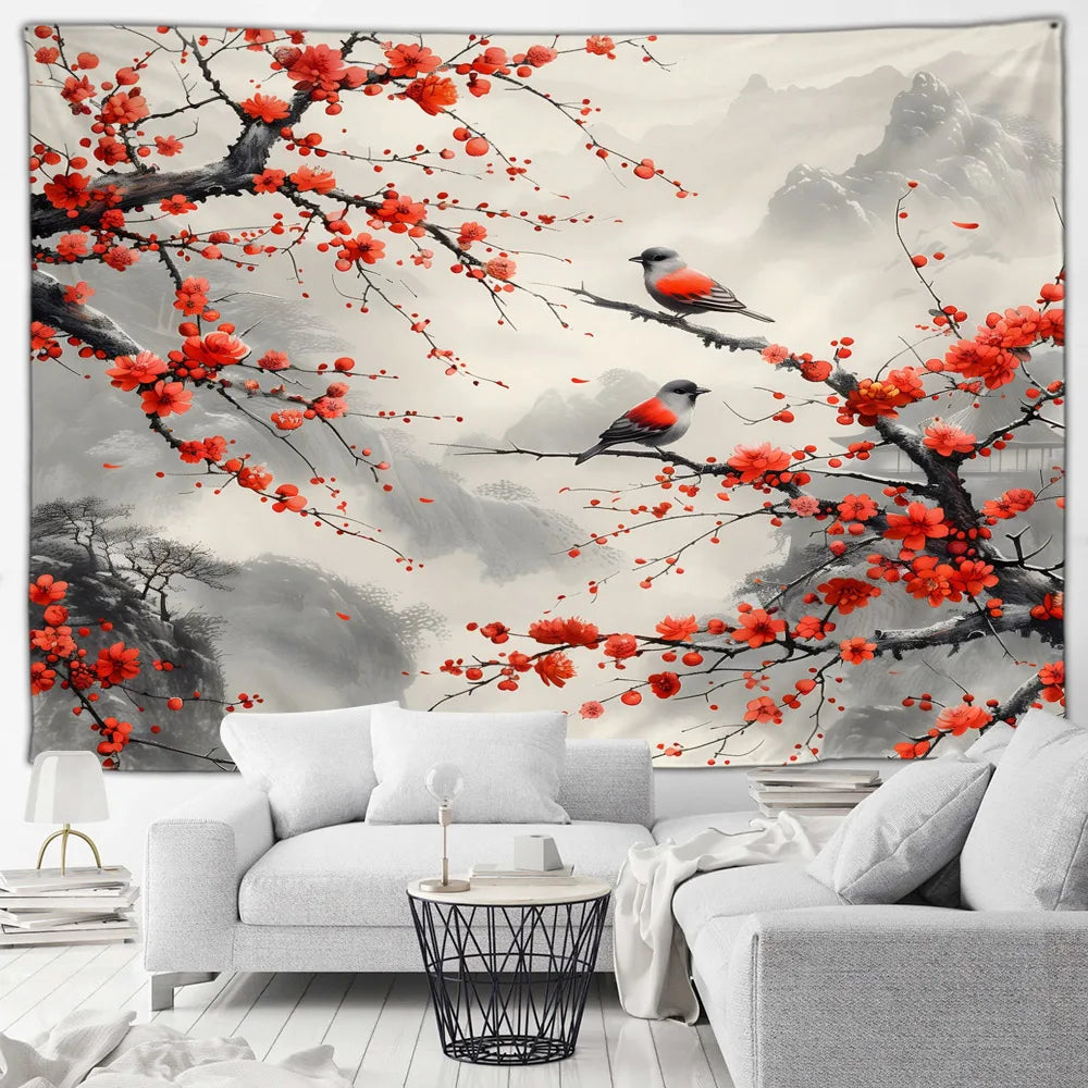 Décoration murale japonaise