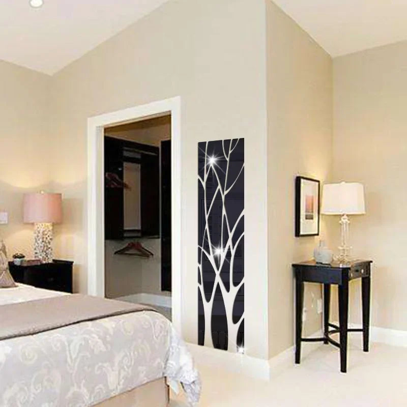 Décoration murale en miroir