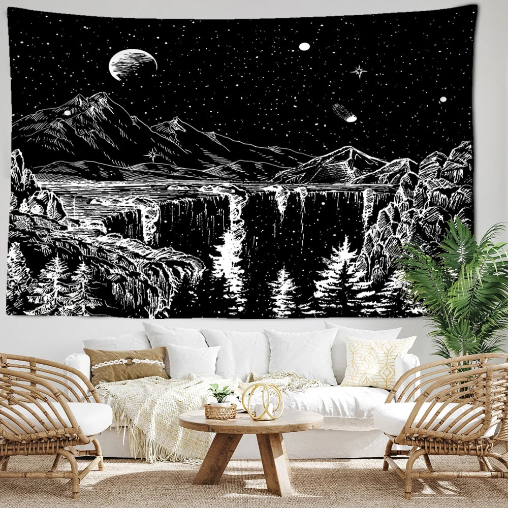 Décoration murale au-dessus du lit