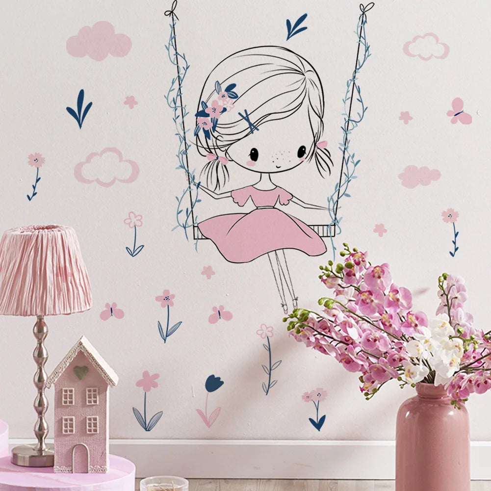 Décoration murale fille