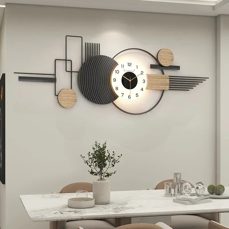 Horloge murale décorative salon