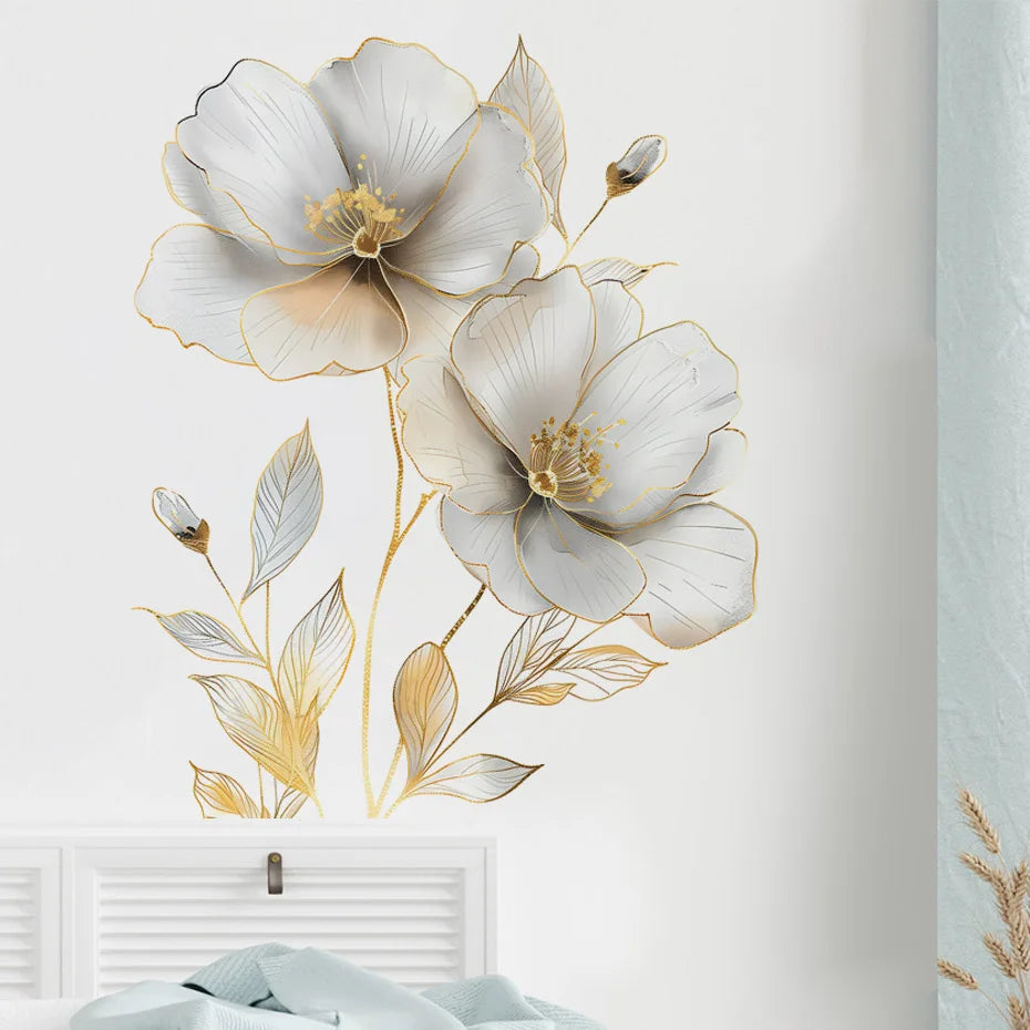 Fleur murale décorative