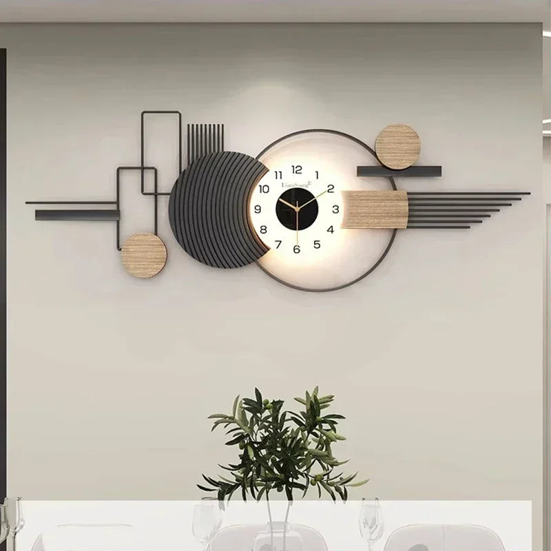 Horloge murale décorative salon