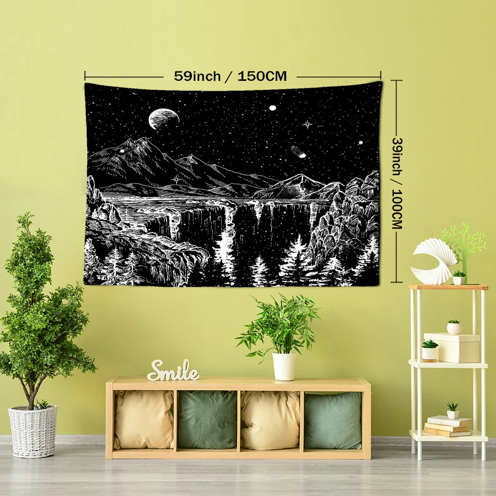 Décoration murale au-dessus du lit