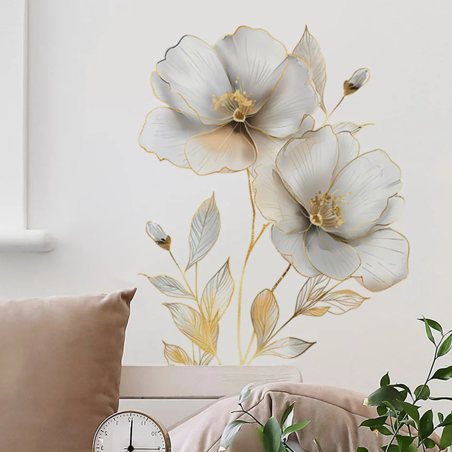 Fleur murale décorative