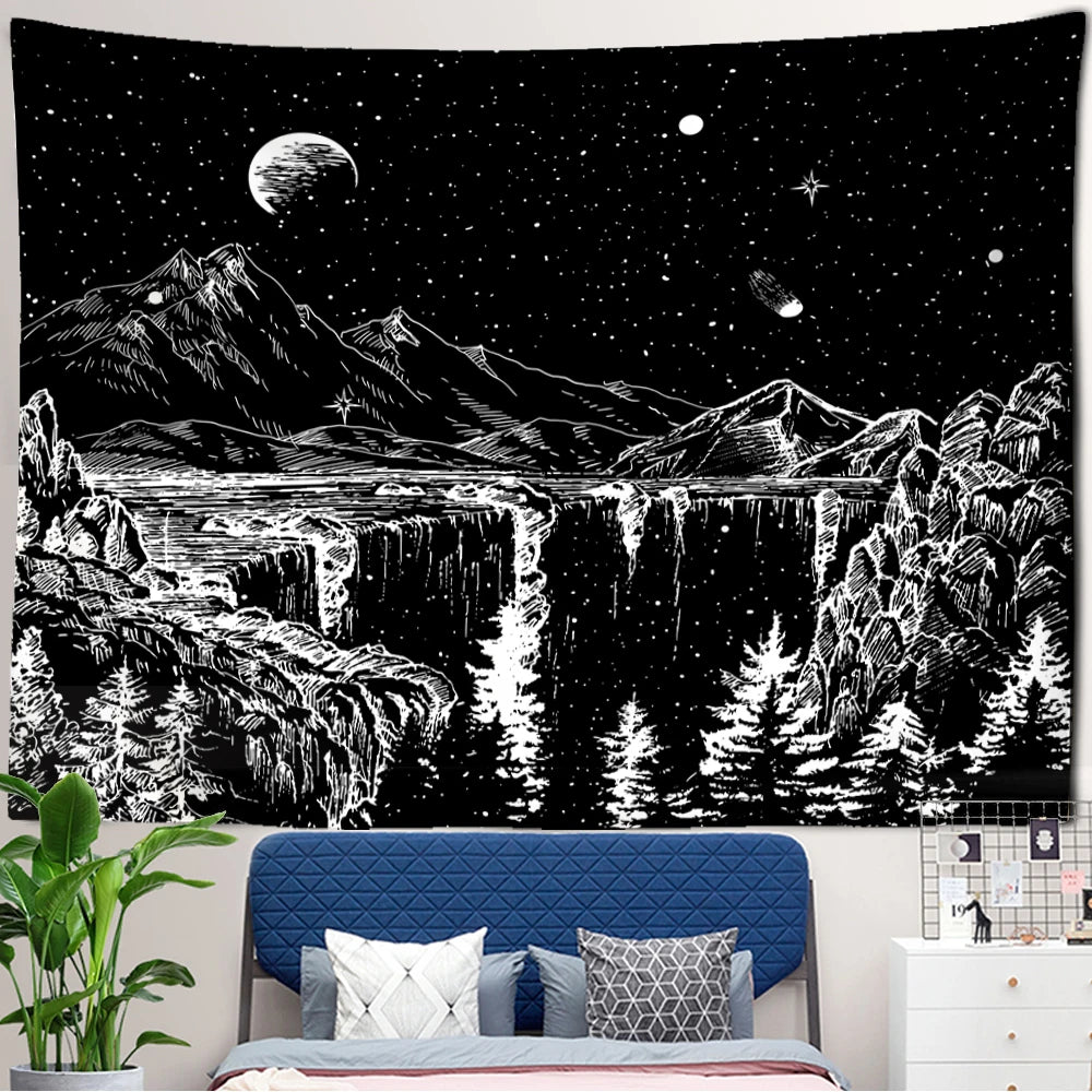 Décoration murale au-dessus du lit