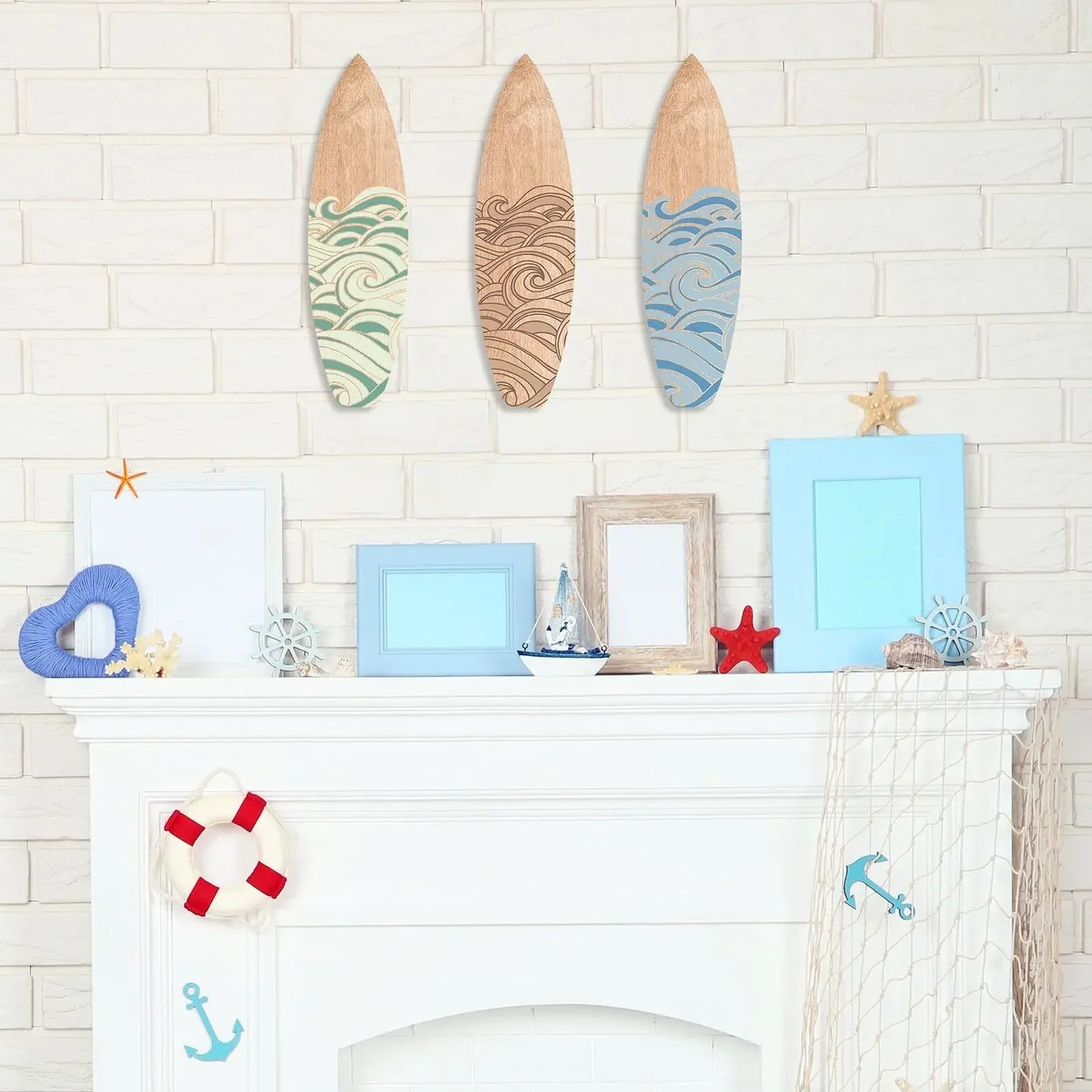 Planche de surf décoration murale