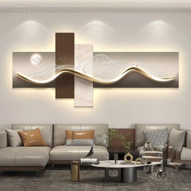 Tableau décoration murale led
