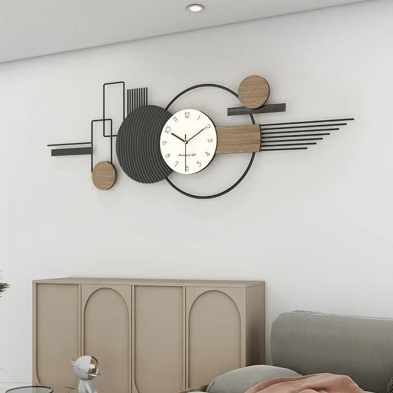 Horloge murale décorative salon