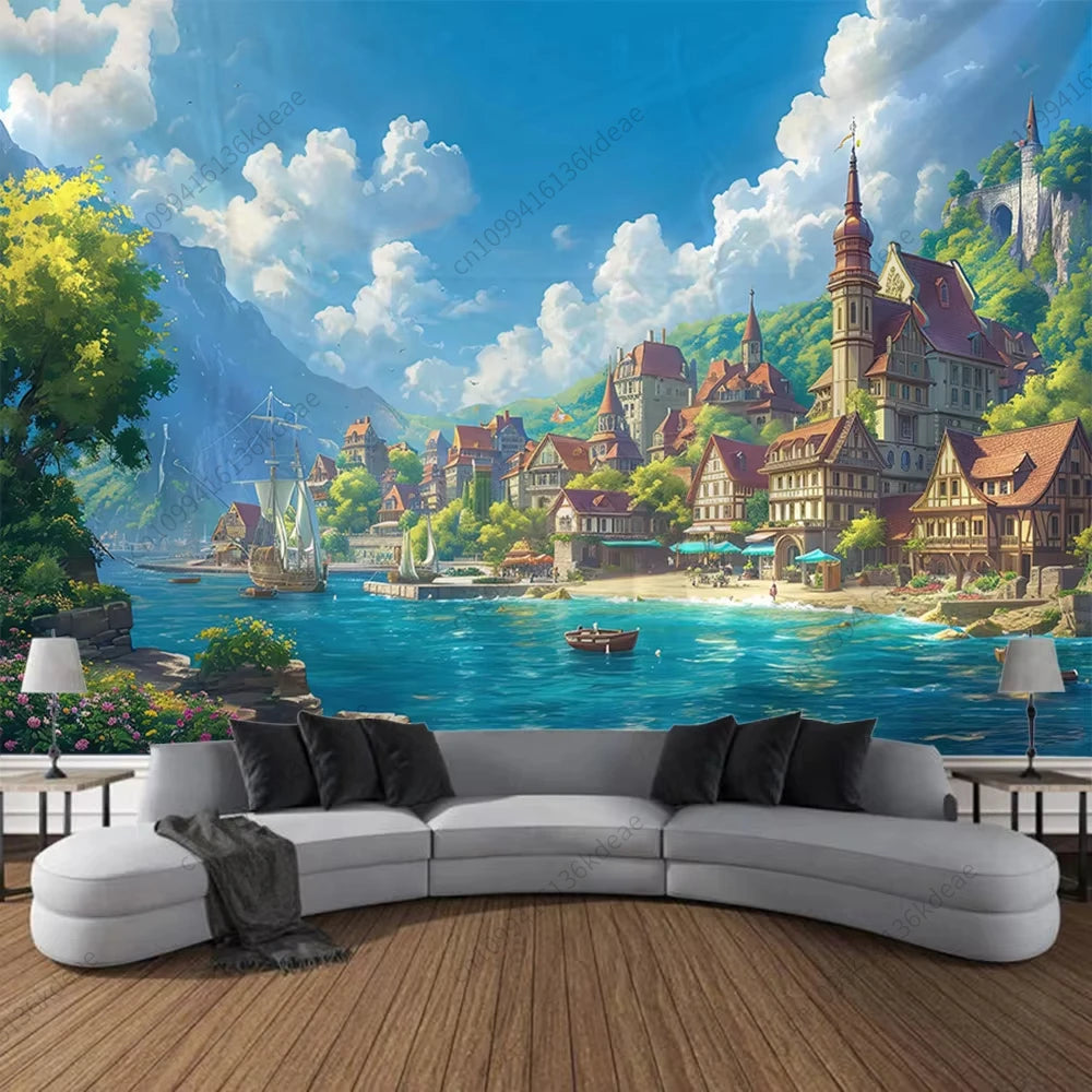 Décoration tapis mural