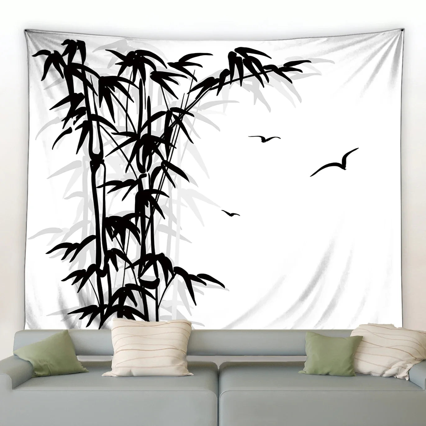 Décoration murale en tissu
