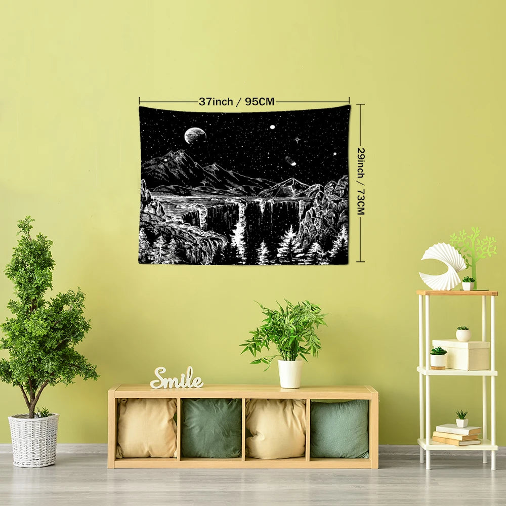 Décoration murale au-dessus du lit