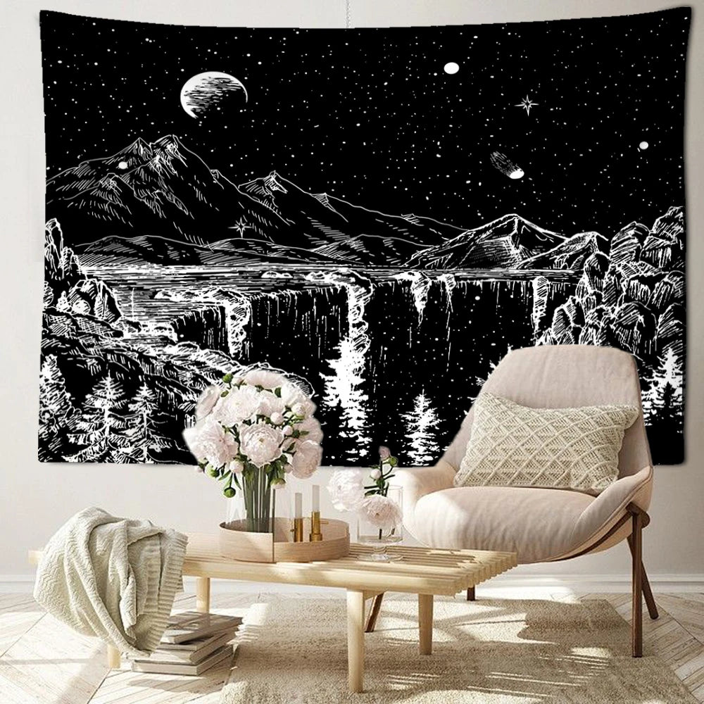 Décoration murale au-dessus du lit