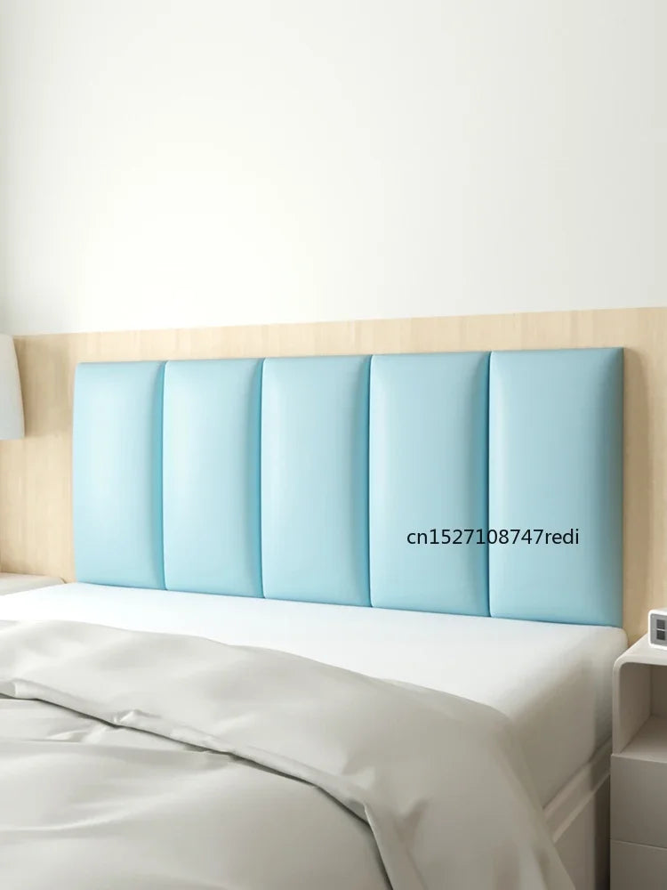 Décoration murale pour tête de lit cuir