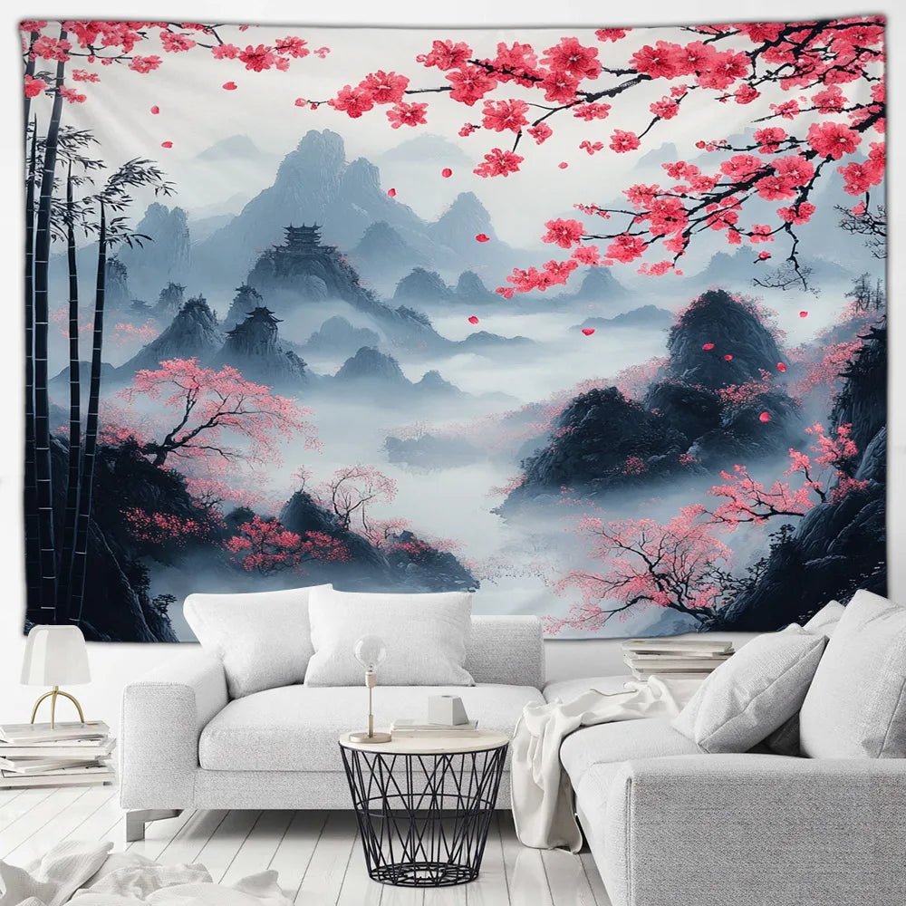 Décoration murale japonaise