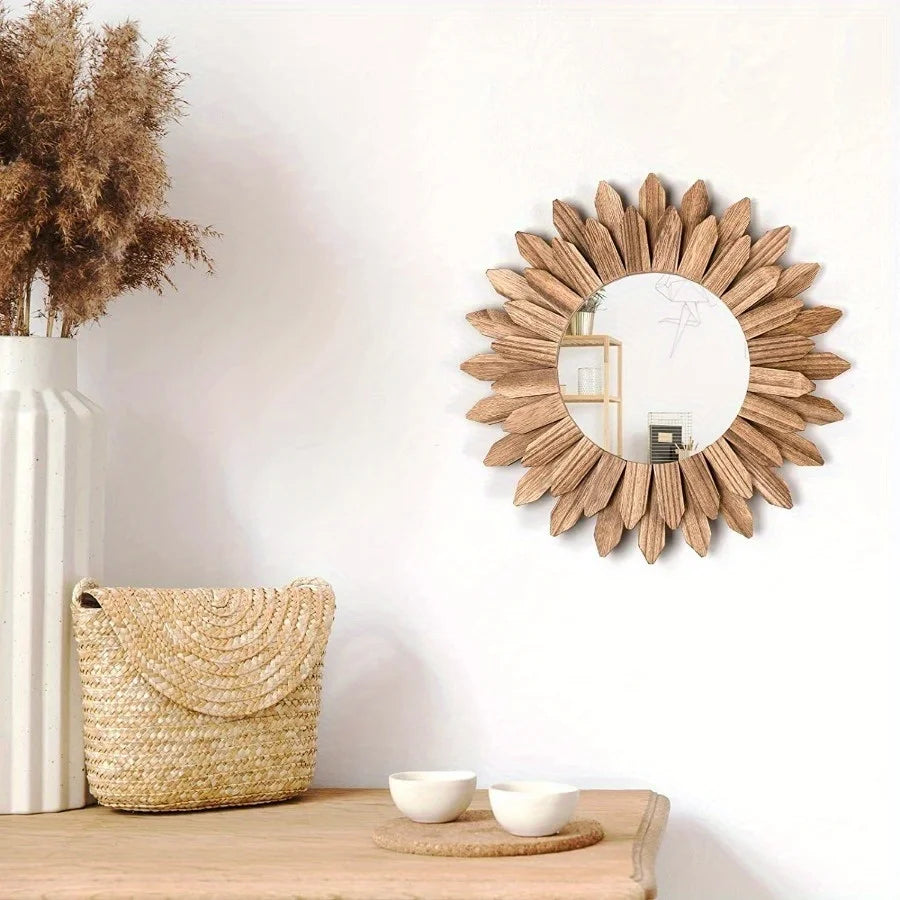 Petit miroir décoratif mural