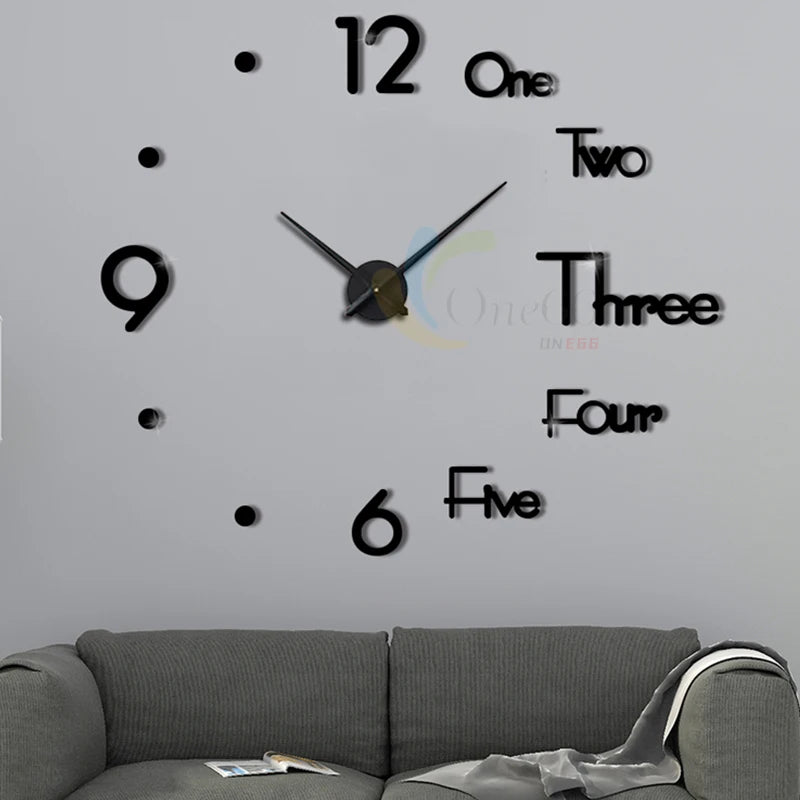 Décoration murale horloge
