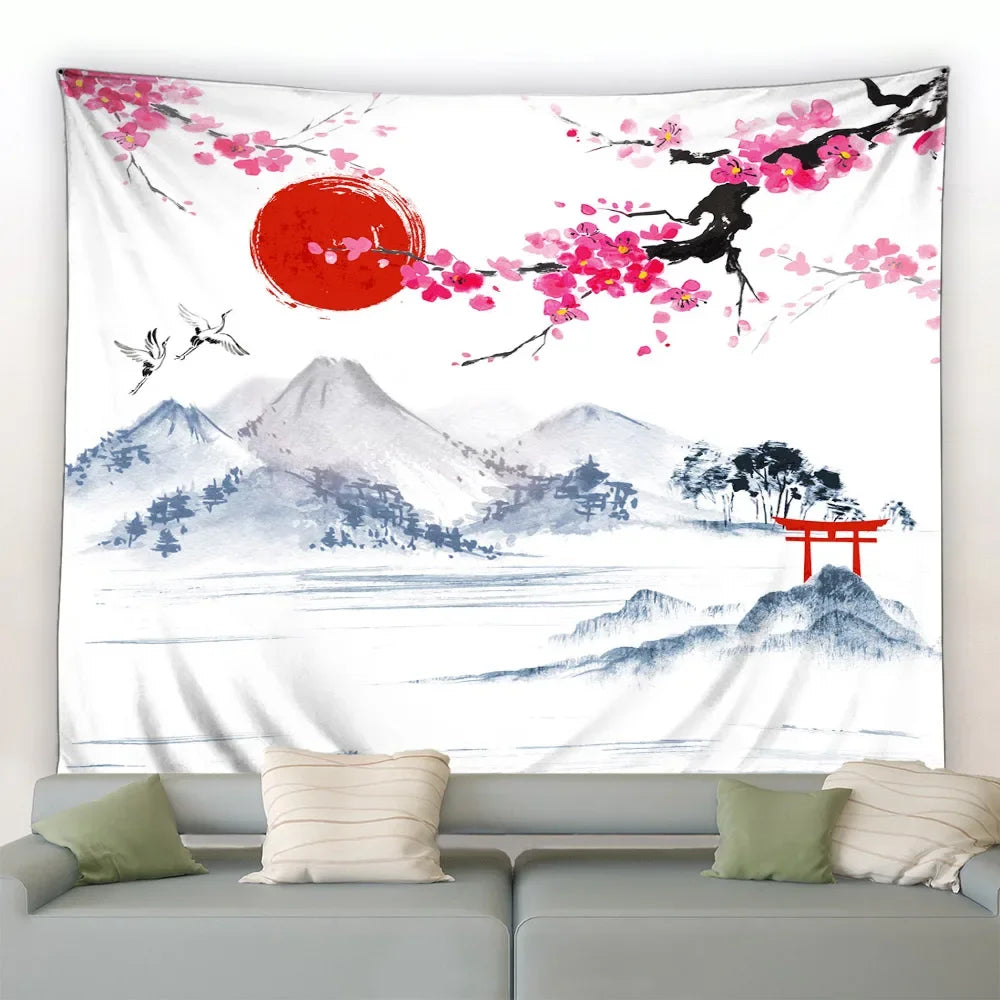 Décoration murale en tissu