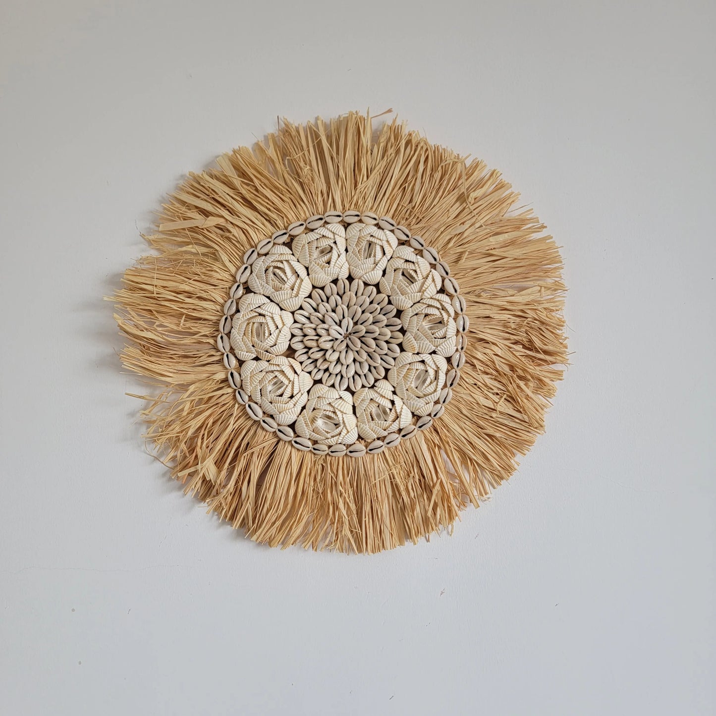 Décoration murale fibre naturelle