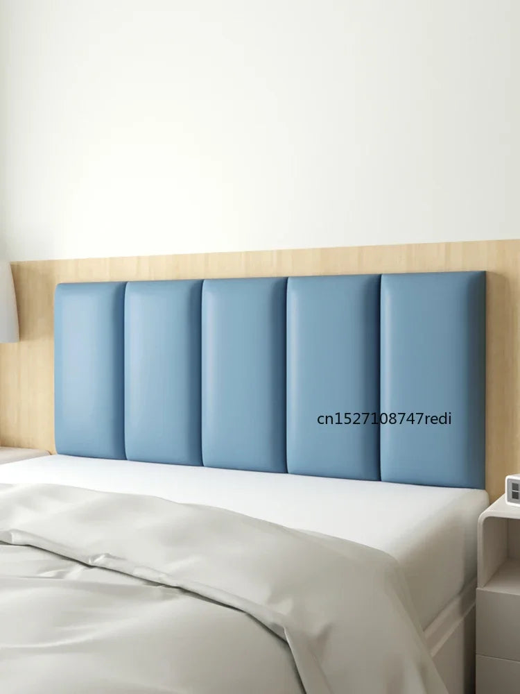 Décoration murale pour tête de lit cuir