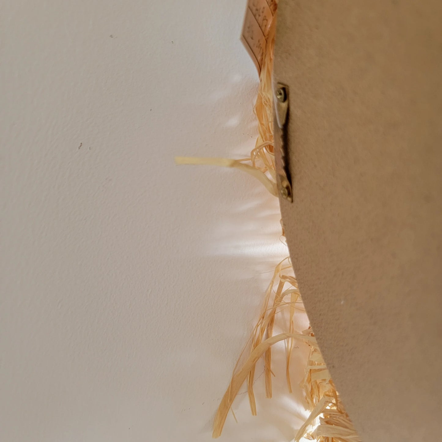 Décoration murale fibre naturelle