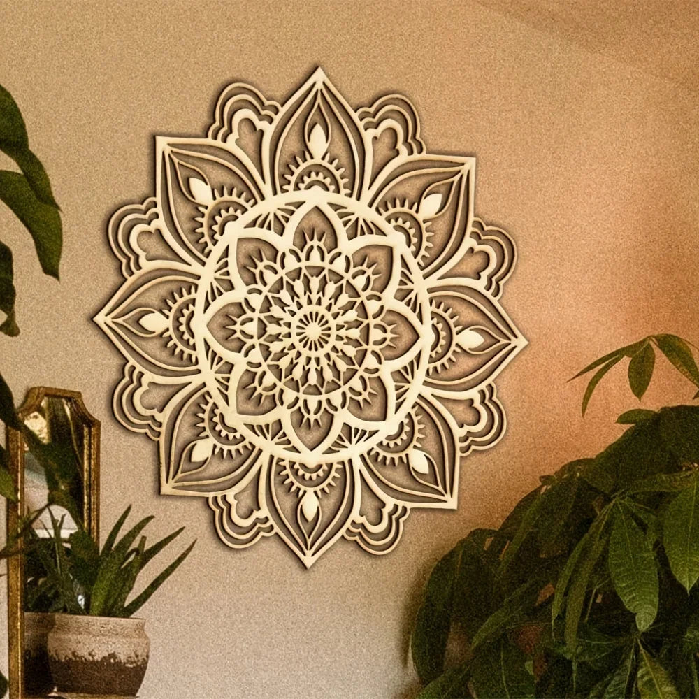 Décoration murale laiton