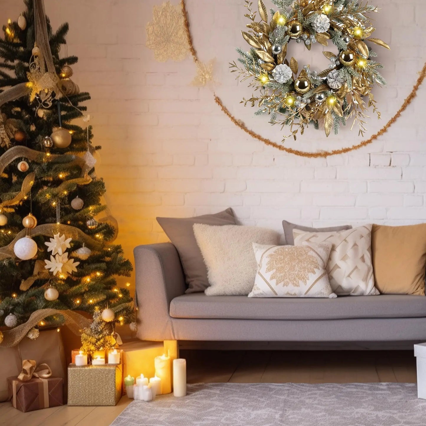 Décor mural noël
