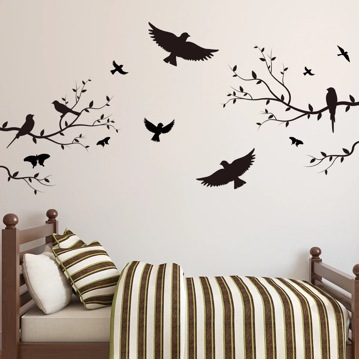 Décor mural oiseaux