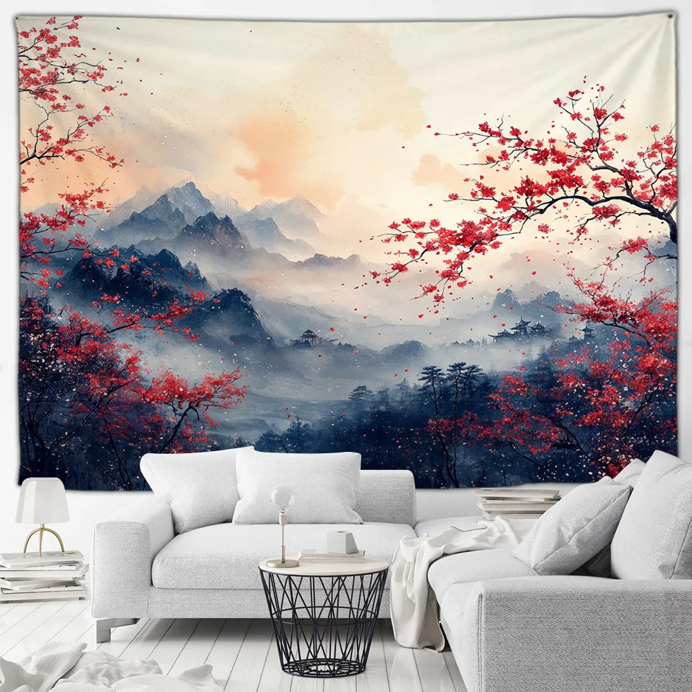Décoration murale japonaise