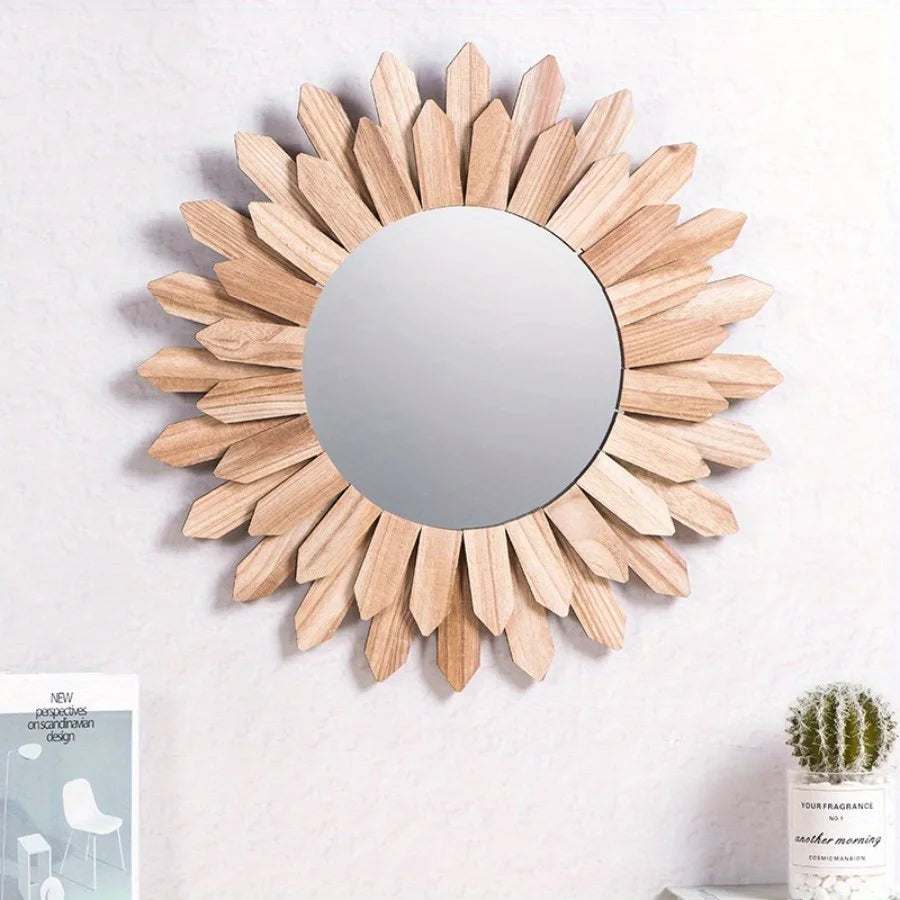Petit miroir décoratif mural