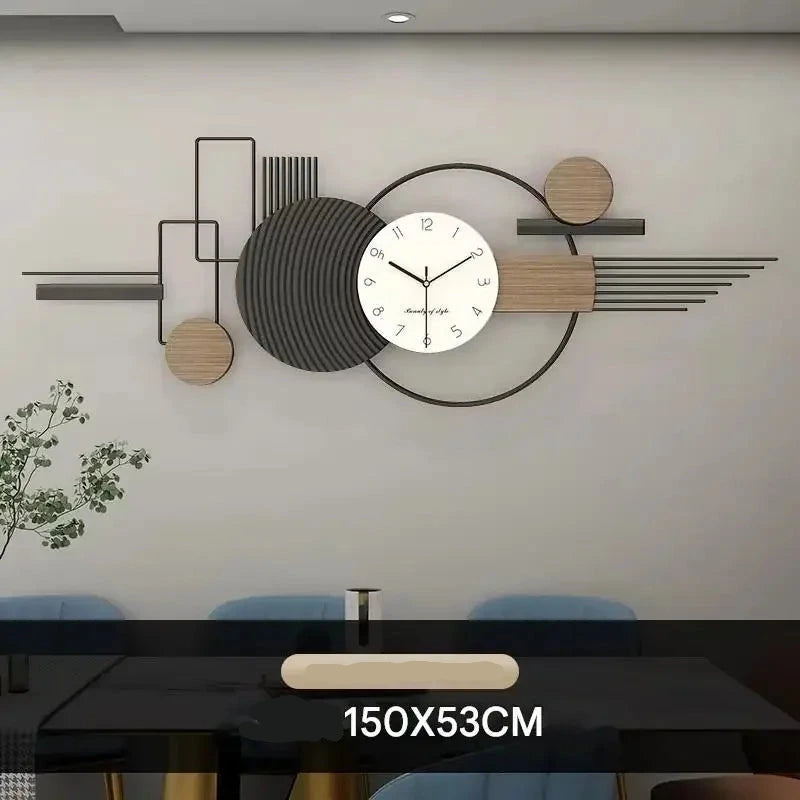 Horloge murale décorative salon