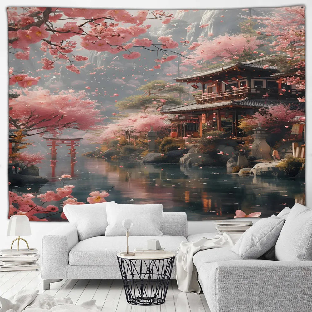 Décoration murale japonaise