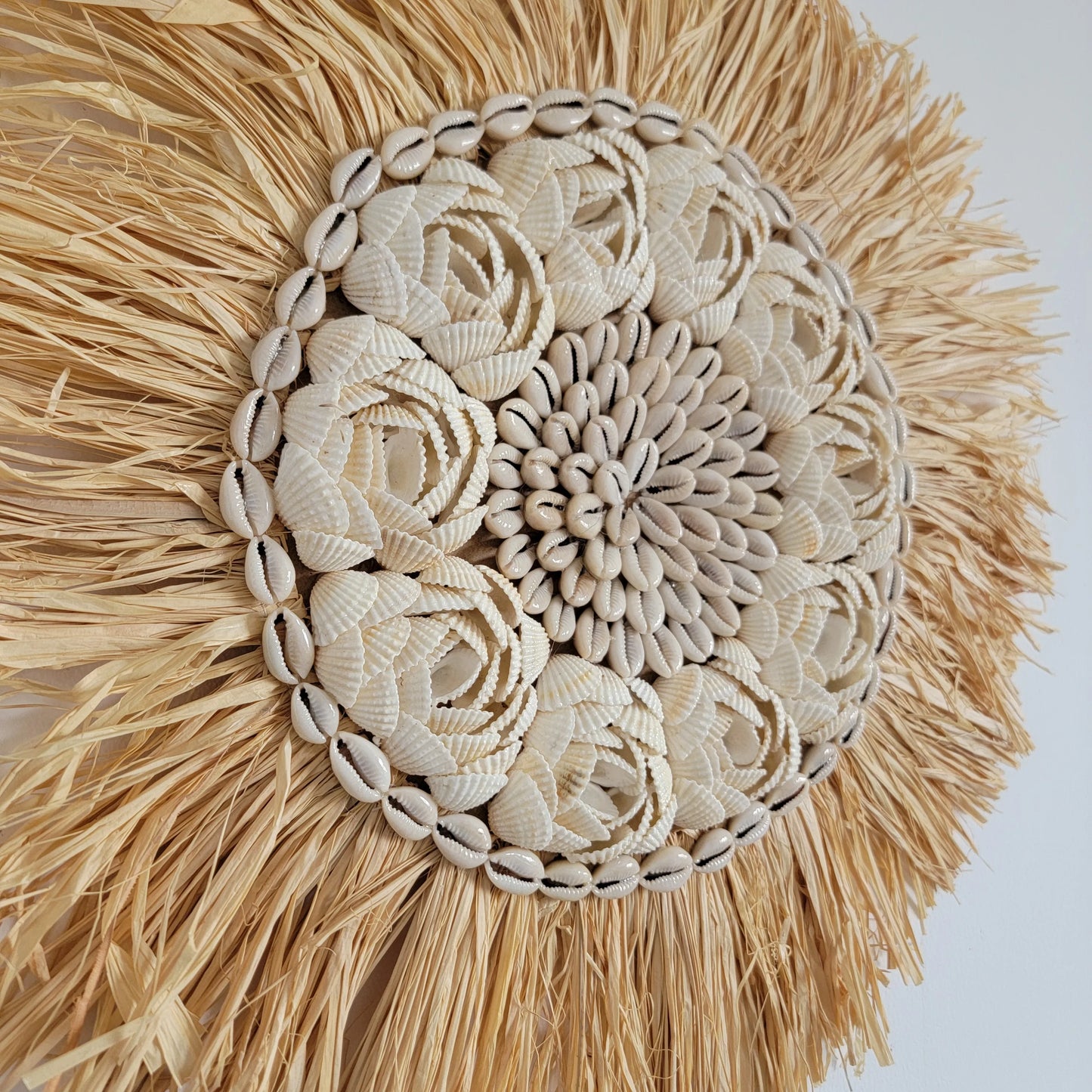 Décoration murale fibre naturelle