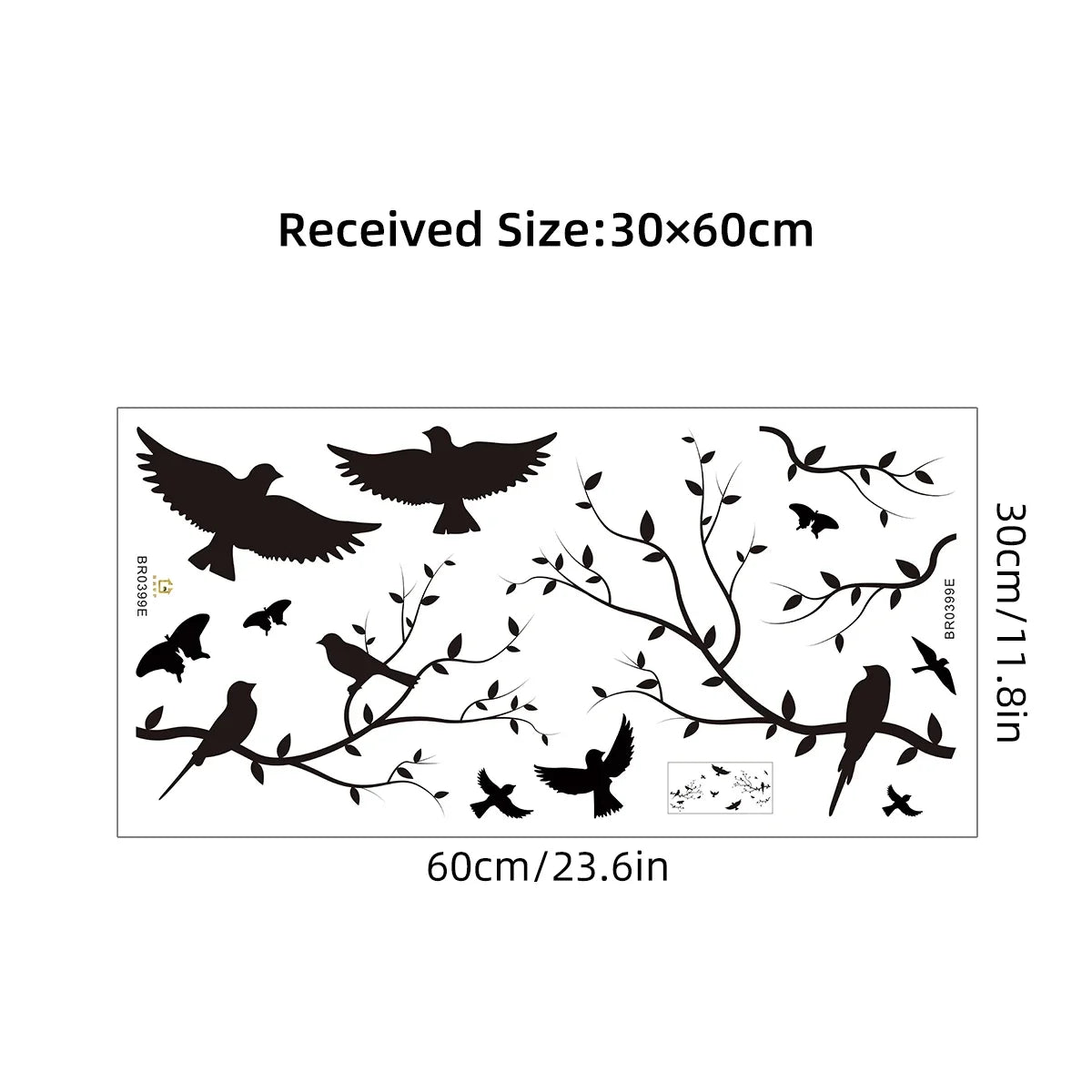 Décor mural oiseaux