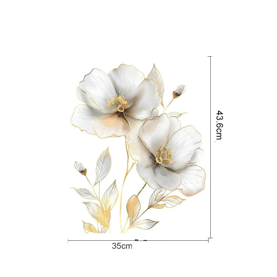 Fleur murale décorative