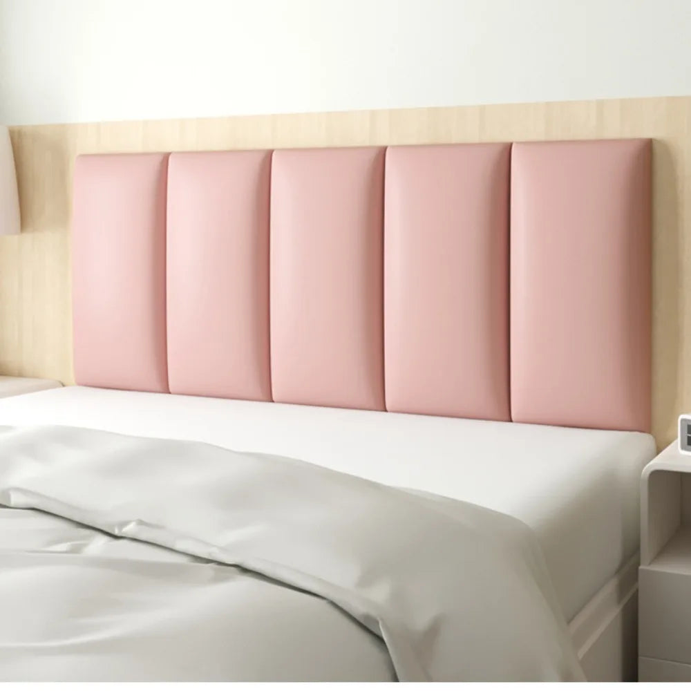 Décoration murale pour tête de lit cuir
